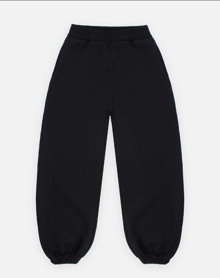 Basic Essential Baggy Eşofman Altı - Siyah