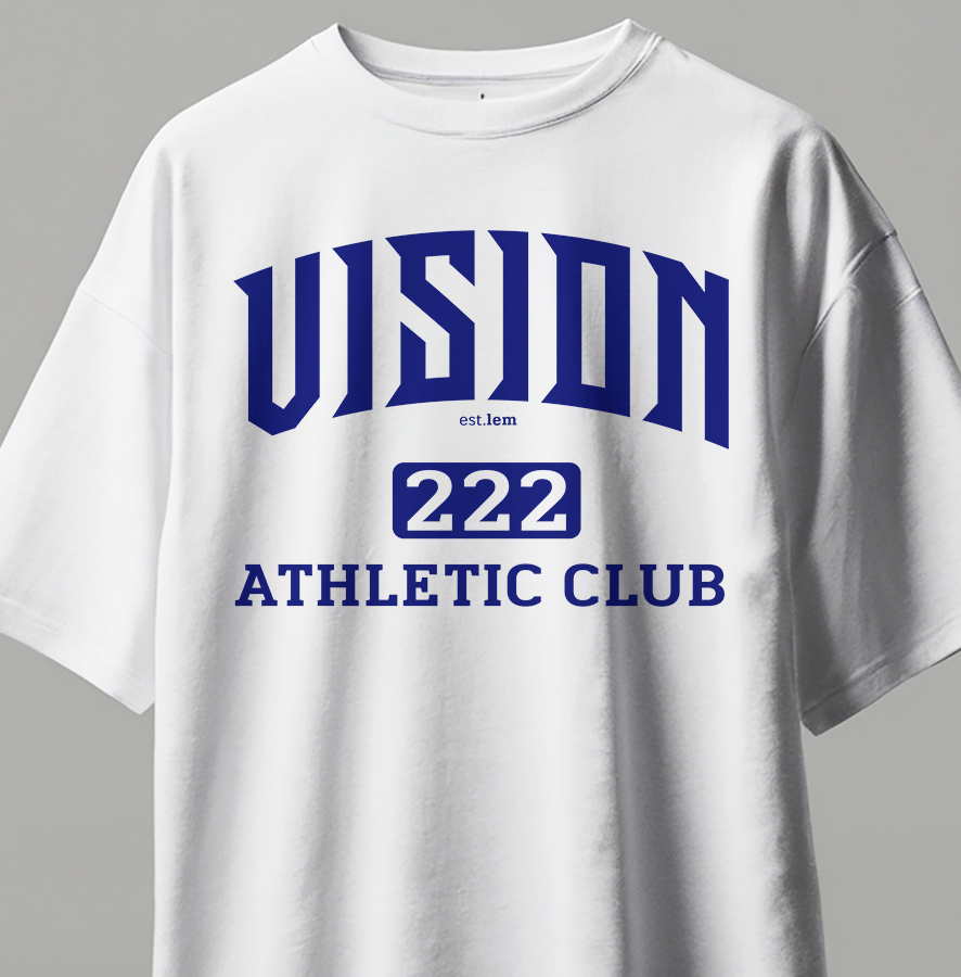 Oversize Kısa Kollu Baskılı Tişört