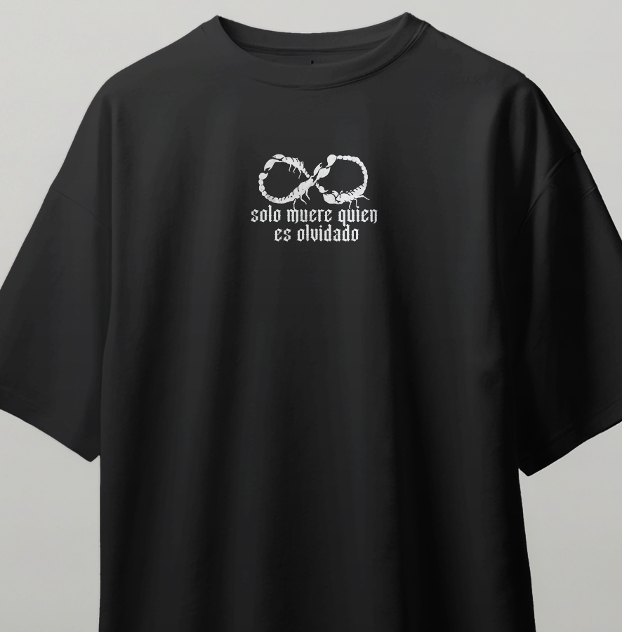 Oversize Kısa Kollu Baskılı Tişört