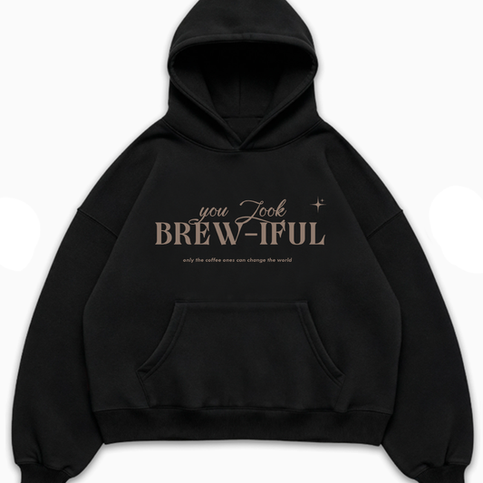 BREW-IFUL Boxy Oversize Hoodie