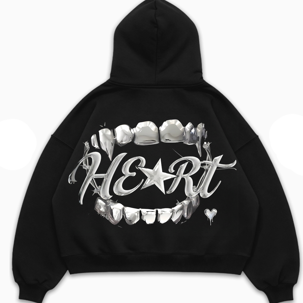HEART Boxy Oversize Hoodie