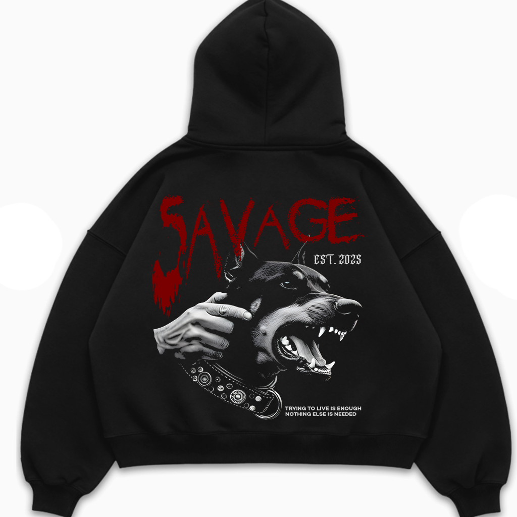 SAVAGE Boxy Oversize Hoodie