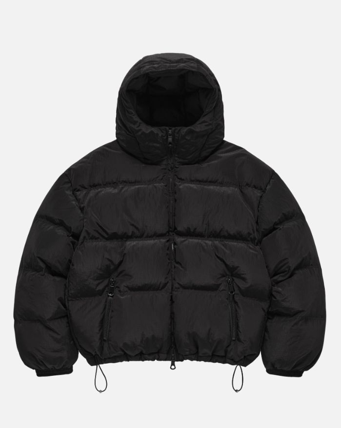 Puffer Oversize Mont - Siyah