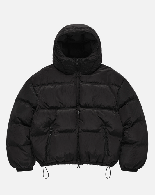 Puffer Oversize Mont - Siyah