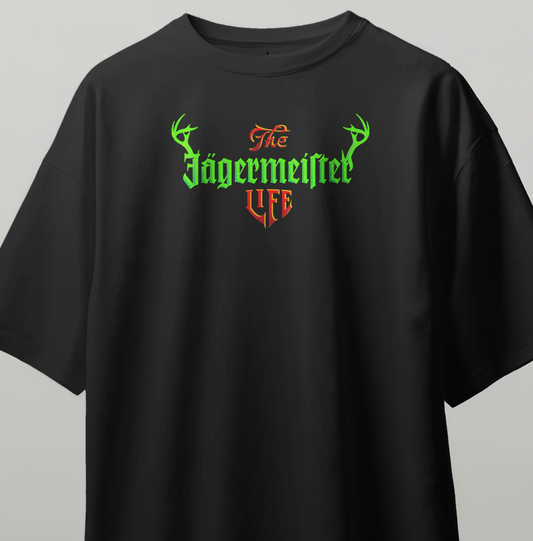 Oversize Kısa Kollu Baskılı Tişört