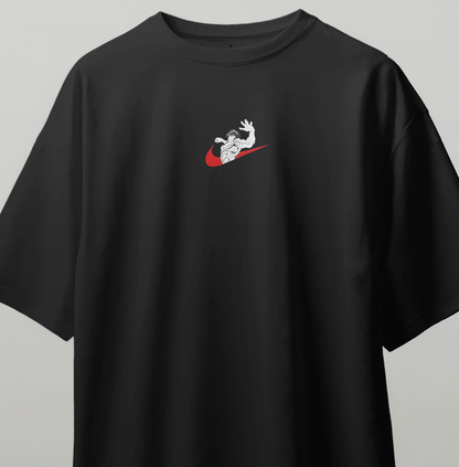 Baki Hanma Oversize Kısa Kollu Baskılı Tişört