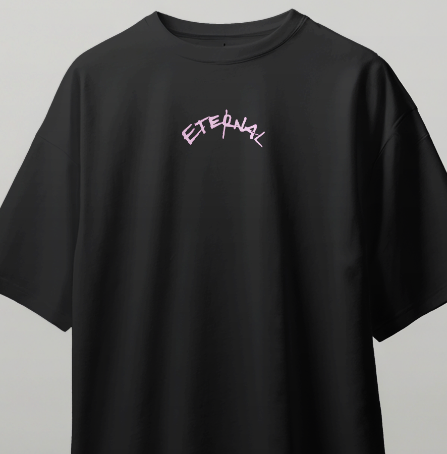Eternal Oversize Kısa Kollu Baskılı Tişört