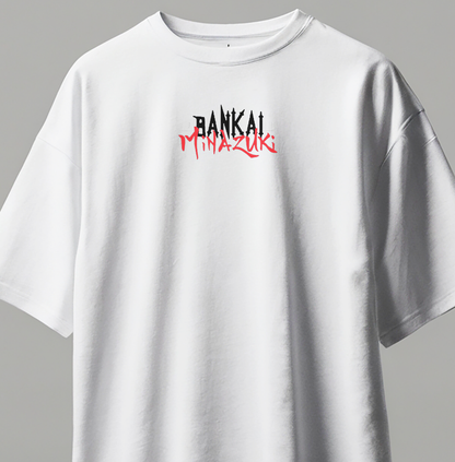Bankai Minazuki Oversize Kısa Kollu Baskılı Tişört