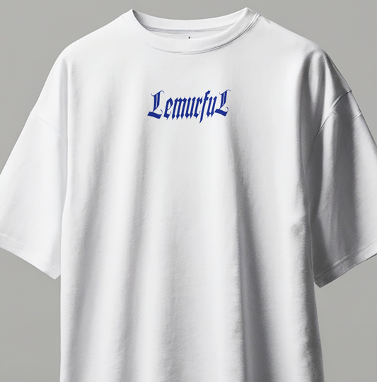 Heavy Metal Oversize Kısa Kollu Baskılı Tişört