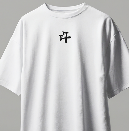 Chill Out Oversize Kısa Kollu Baskılı Tişört