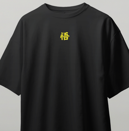 Goku Oversize Kısa Kollu Baskılı Tişört